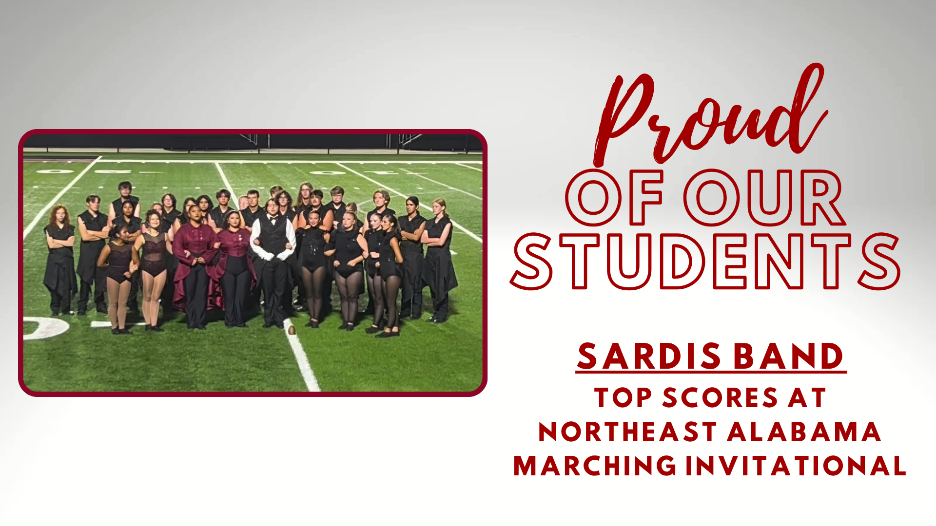 Congratulations, SHS Band!